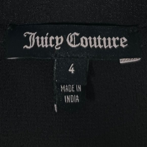 Juicy Couture Tuxedo Panel Sequin Mini Dress Size 4 - Picture 5 of 5
